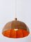 Lampe à Suspension Mid-Century en Bois de Pin, Suède, 1960s 12