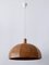 Mid-Century Modern Pine Wood Pendant Lamp, Sweden, 1960s 6