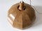 Lámpara colgante Mid-Century moderna de madera de pino, Suecia, años 60, Imagen 18