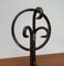 Mid-Century Metal and Glass Wall Candleholder from Cawa, Denmark, 1960s, Image 15
