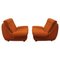 Lounge Chairs from Jitona, Former Czechoslovakia, 1970s, Set of 2 3