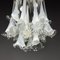 Calla Lily Chandelier in Murano Glass from Venini, Italy, 1960s 8