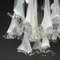 Calla Lily Chandelier in Murano Glass from Venini, Italy, 1960s 7