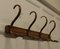 French Turned Golden Beech Hat and Coat Rack by Pullman, 1890s 5