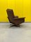 Vintage Leather Swivel Relax Armchair, 1970s 12