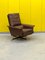 Vintage Leather Swivel Relax Armchair, 1970s 10