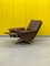 Vintage Leather Swivel Relax Armchair, 1970s, Image 6