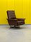 Vintage Leather Swivel Relax Armchair, 1970s 1