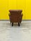 Brown Leather Club Armchair, 1980, Image 2
