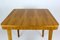 Square Oak Veneered Folding Table from Jitona, 1960s, Image 8