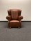 Vintage Chesterfield Style Wingback Armchair 5