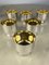 800 Silver Glasses with Internal Gilding, Palermo, Italy, 1980s, Set of 6 9