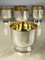 800 Silver Glasses with Internal Gilding, Palermo, Italy, 1980s, Set of 6 4