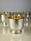 800 Silver Glasses with Internal Gilding, Palermo, Italy, 1980s, Set of 6 10