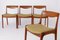 Teak Dining Chairs by Vilhelm Wohlert, Denmark, 1950s, Set of 4 2