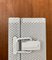 Maletín posmoderno de metal perforado en blanco, años 80, Imagen 28