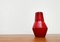 Mid-Century Italian Red Ceramic Vase from Bitossi, 1960s 14