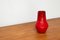 Mid-Century Italian Red Ceramic Vase from Bitossi, 1960s 5
