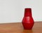 Mid-Century Italian Red Ceramic Vase from Bitossi, 1960s, Image 10