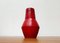 Vaso Mid-Century in ceramica rossa di Bitossi, Italia, anni '60, Immagine 2