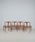 Danish Dining Chairs by Johannes Andersen for Uldum Møbelfabrik, 1960s, Set of 4 3