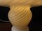 White Murano Glass Swirl Mushroom Table Lamps , 1960s, Set of 2, Image 5