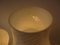 Lampade da tavolo a forma di fungo in vetro di Murano bianco, anni '60, set di 2, Immagine 9