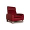 Leather Armchair in Red by Willi Schillig 1
