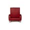 Leather Armchair in Red by Willi Schillig, Image 7