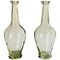 Vintage Decorative Transparent Glass Bottles in Glass, France, 1960s, Set of 2 1