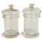 Glass Pots with Lids, France, 1960s, Set of 2, Image 2