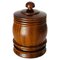 Brown Tobacco Pot with Lid, France, 1970s, Image 1