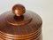 Brown Tobacco Pot with Lid, France, 1970s, Image 9