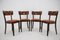 Dining Chairs, Former Czechoslovakia, 1940s, Set of 4 2