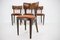 Dining Chairs, Former Czechoslovakia, 1940s, Set of 4 5
