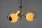 Vintage Functionalist Chandelier, 1930s, Image 4