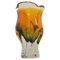 Vase Art en Verre attribué à Josef Hospodka pour Glasswork Chribska, 1960s 1