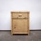 Bamboo and Rattan Side Table or Cabinet, 1980s, Image 1