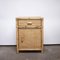 Bamboo and Rattan Side Table or Cabinet, 1980s, Image 3