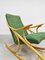 Rocking Chair Vintage en Bois Courbé par Antonin Suman, 1960s 2