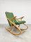 Rocking Chair Vintage en Bois Courbé par Antonin Suman, 1960s 1