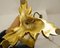 Lampada da tavolo in metallo dorato e bronzo di Fondica, Francia, Immagine 14