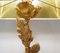 Lampada da tavolo in metallo dorato e bronzo di Fondica, Francia, Immagine 5