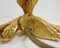 Lampada da tavolo in metallo dorato e bronzo di Fondica, Francia, Immagine 12