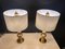 Gilded Ball Lamps attributed to Boulanger, 1970s, Set of 2 5