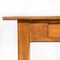 French Fruitwood Rectangular Console Table, 1950s 5