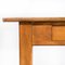 Table Console Rectangulaire en Bois Fruitier, France, 1950s 5