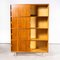 Large Mid-Century Glass Fronted Shelved Cabinet, 1960s 6