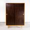 Grande Armoire Mid-Century en Chêne Foncé, 1960s 1