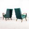 Fauteuils Original Vert Foncé par Jaroslav Smidek, 1950s, Set de 2 9